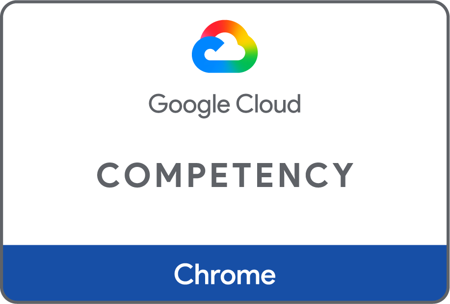 Google Cloud Competency · Chrome